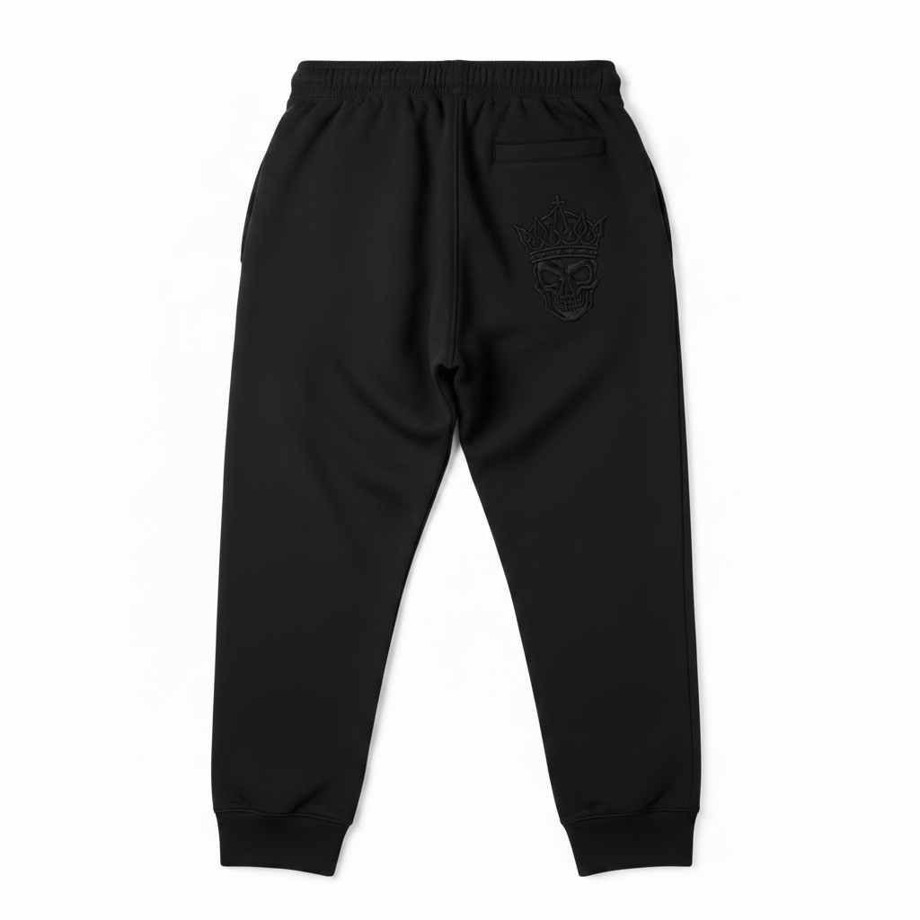Relaxed Drawstring Three-quarter Sweatpants