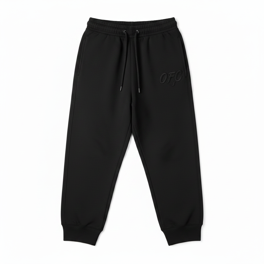 Relaxed Drawstring Three-quarter Sweatpants