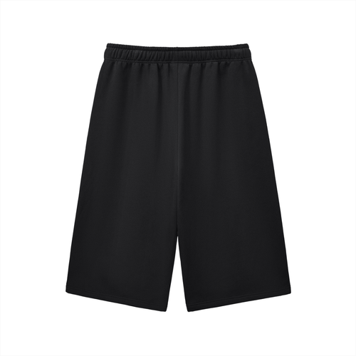 Relaxed Drawstring Three-quarter Sweatpants