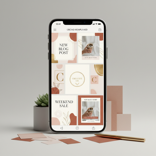 Brand Identity Canva Template Kit